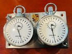 Dash Mounted Vintage Seiko 88-5061 Stopwatches With Porsche Emblem  rallyequip 