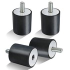 New Upgrade Tamper Rubber Shock Mount Vibration Isolators For Wacker Neuson 4pk