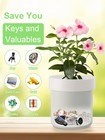 Flower Pot Diversion Safe With Key Lock  Secret Hidden Safe Lock Box  Perfect Fo