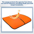 Orange Tractor Canopy For Tractors Mowers Rops Replace For Tuff Top 52 x52 