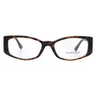 Versace Demo Irregular Ladies Eyeglasses Ve3343 5429 52 Ve3343 5429 52