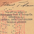 The American National Bank 1948 Check Draft Nashville Tn General Shoe Corp  am4b