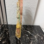 Antique Hand-carved Wooden Hindu Deity Lord Krishna Playing The Flute 