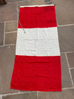 Vintage British Embassy Peruvian Civil  2 Yd Flag 6ft X 3ft Sewn Flag