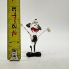 Disney Blown Glass Art Mickey Mouse Figurine Antique Vintage