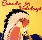 Canadian Pacific 1937 Canada For The Holidays Vintage Poster Print Travel 