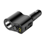 80w Car Cigarette Lighter Socket Splitter Car Charger Adapter Usb C Type Pd Port