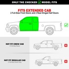 Running Boards 5 Inches For Chevy Colorado Gmc Canyon 2004-2012 Extended Cab