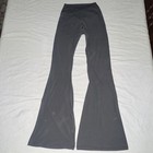 Offline By Aerie Women   s Real Me High Waisted Crossover Flare Leggings Gray M