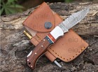 High Quality Handmade Damascus Steel Pocket Knife Rosewood Folding Edc Knife
