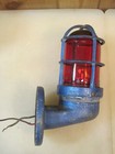 Vintage Appleton Form 100 Industrial Explosion Proof Red Light Fixture B7867