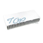 New 60x150x25mm Aluminum Heat Sink For Led And Power Ic Transistor