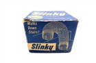 Vintage 1950 s Slinky Toy In Original James Industries Blue Box From Paoli  Pa 