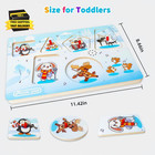 Wooden Sound Puzzles For Toddlers 1-5 With 6 Arctic Animals   Music   6 Arctic A