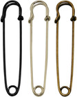 Kipokalor 12pcs Extra-large 4inch Steel Safety Pins - Blankets  Skirts  Kilts  C