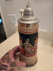 Vintage German Beer Stein W lid Music Box