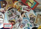 50 Holy Cards Prayers Jesus Mary Saints From Convents Monasteries Not For Resale