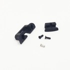 Fitbit Charge 4 Replacement Strap Band Clip Holders Black For Fitness Tracker