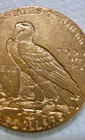 1909 D Gold U s   5 Dollar Indian Head Half Eagle - Strong Au - Great Details 