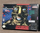 The Lawnmower Man Super Nintendo Snes Box   Inserts Only Game No Game Or Manual