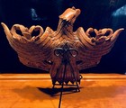 Antique Hand Carved Eagle  Over 150 Years Old  Very Ornate   Detailed  Rare Find