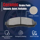Rear Disc Brakes Rotors Brake Pads For Ford Expedition F-150 Lincoln Navigator