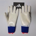 Adidas Copa Goalkeeper League Soccer Gloves Adult Sizes 8  9  ix3832 White Blue