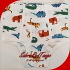 Nwt Hanna Andersson Organic Unders Classic Briefs Boys Animal S 100 110 4 5