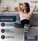 Magic Gel Ice Pack For Knee - Reusable Cold Wrap For Injuries - Soft Flexible