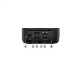 New Hp G6 Usb-c 100w Docking Station  Black  9x3v1ut aba  With Power Adapter
