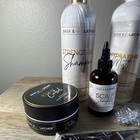 Bask   Lather Strengthen Shampoo Conditioner Mist Growth Oil Balm Set