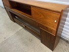Vintage Mid Century Modern King Sized Headboard By Kipp Stewart For Drexel 
