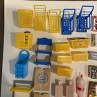 Huge Lot 100  Zuru Mini Brands   Foodie Minis     Nick  Gold  Carts  Shelves 