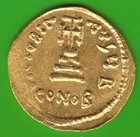 Gold Byzanz Solidus Constans Ii 641-668 In Vz-st Toll Erhalten Nswleipzig