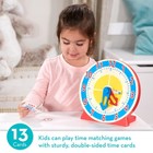 Melissa   Doug Turn   Tell Wooden Clock - Educational Toy With 12  1 Ea  Red