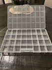 Set Of 2   32 Compartment Plastic Storage Box For Beads  Small Items