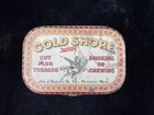 Vintage Advertising Empty Gold Shore Tobacco Tin