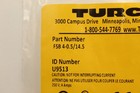Turck Fkb 4-0 5 14 5 Eurofast Receptacle  lot Of 2  New In Bag