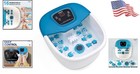 Cinery Foot Spa Bath Massager With Heat Bubbles Vibration And Pedicure Foot