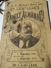 Quack Medicine Antique 1881 Dr J h  Mcleans German Medical Almanac Ads Vtg