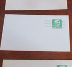 3 Vintage Unused 5 Cent Green Lincoln Postage Post Cards - Mid 20th Century