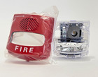 New Simplex 49av-wrfo Addressable Horn Strobe Wp Av Wall Mount Red Fire 07431056