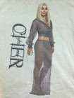 Cher The Never Can Say Goodbye Farewell Tour 2002-200  T-shirt White Large