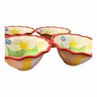 Coton Colors Christmas Tree Serving Small Bowls  Set Of 5
