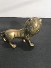 Vintage  Solid Brass Lion 5-1 2    Long
