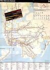 Original Mta New York City Subway Train Railroad Map   Free Nyc Subway Art Print