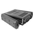 2u Case Watertight Dust-proof 2 Space Shock Mount Racks Hdpe Music Equipment