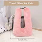 Kids Travel Pillow  Car Pillow With Lining  Neck And Head Support Cushion For   