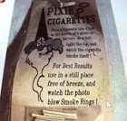 Vtg Gumball Charm Cracker Jack 60 s Pixie Cigarettes Self Smoking Vending Prize