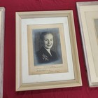 Evita Peron Signed Photo Inscribed 1950   Juan Peron   Paris Diploma Archive